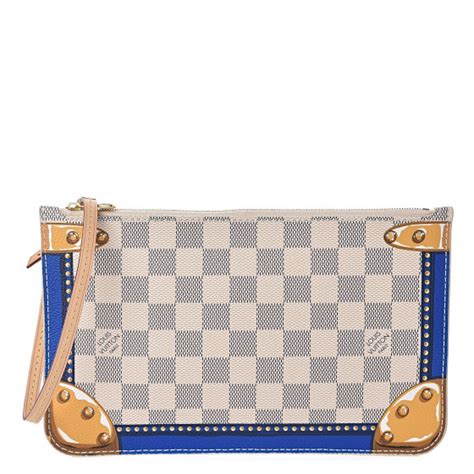 Louis Vuitton St. Barths Damier Azur Summer Trunks Neverfull 